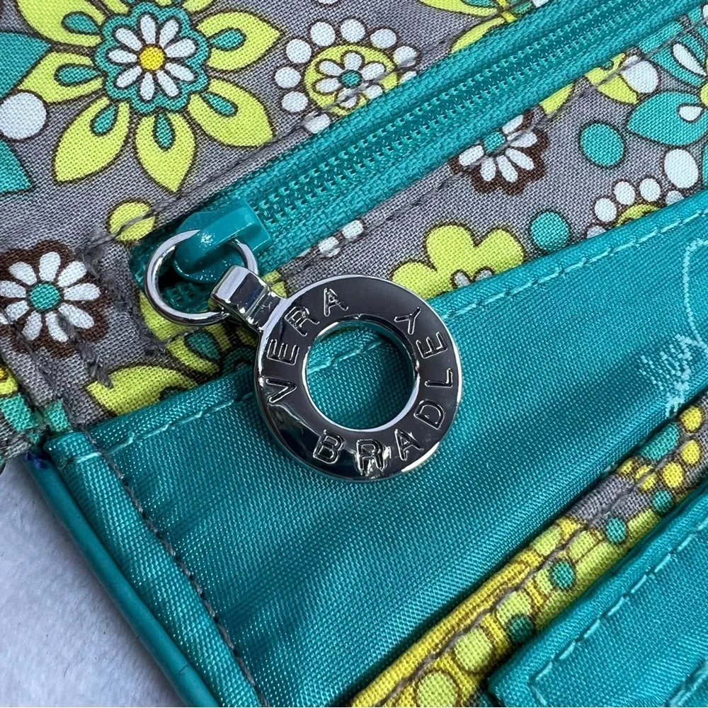 Vera Bradley Lemon Parfait Clutch Wallet